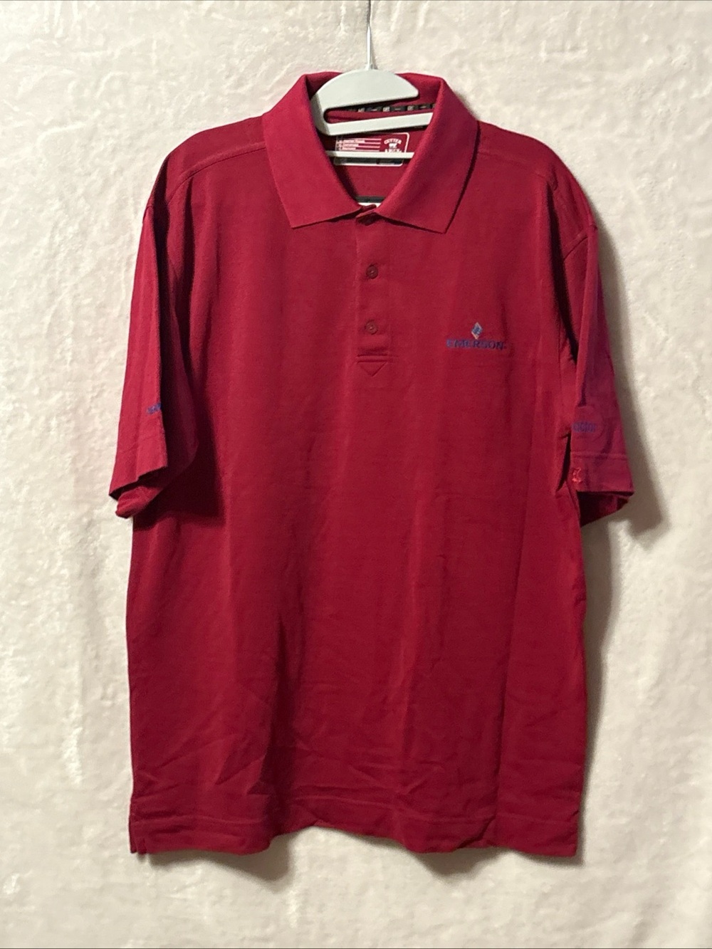Cutter & Buck Men's Polo in Deep Red with Logo